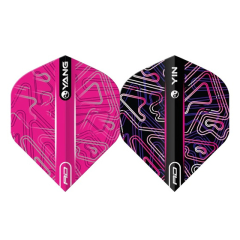 Black & pink Yin Yang Black & pink Yin Yang