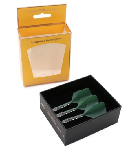 CUESOUL ROST T19 INTEGRATED DART FLIGHTS - BIG STANDARD Green CUESOUL ROST T19 INTEGRATED DART FLIGHTS - BIG STANDARD Green