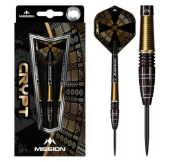 MISSION CRYPT BLACK & GOLD PVD M1 90% 22/24g