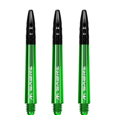 Mission Sabre Shafts - Green - Black Top