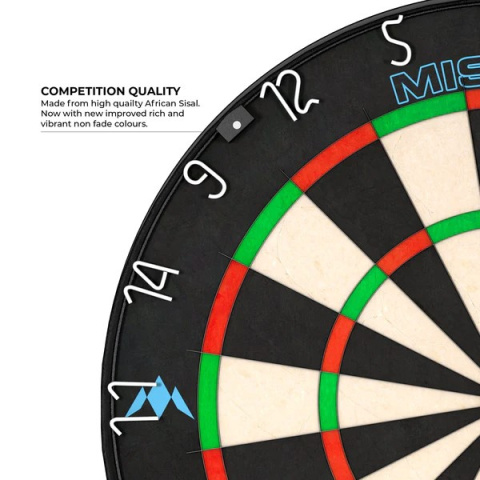 Tarcza Mission Samurai Infinity Dartboard Professional Board Black Ring Tarcza Mission Samurai Infinity Dartboard Professional Board Black Ring