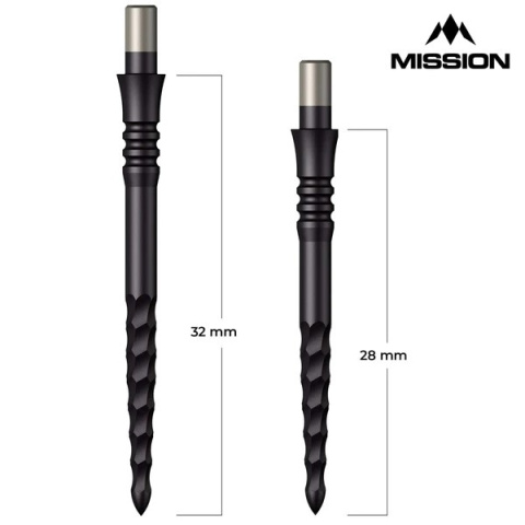 Mission Sniper Points Lunar FS - Black 28/32mm Mission Sniper Points Lunar FS - Black 28/32mm