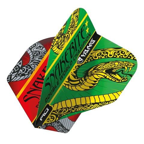 Peter Wright Orange & Green Yin Yang FLIGHTS Peter Wright Orange & Green Yin Yang FLIGHTS