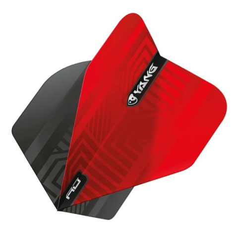 RED & BLACK YIN YANG STANDARD FLIGHTS RED & BLACK YIN YANG STANDARD FLIGHTS