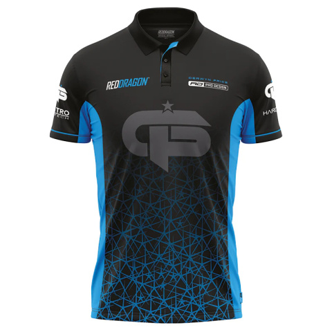 Red Dragon Gerwyn Price Iceman Signature Polo