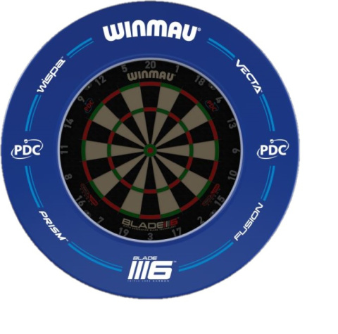 Winmau PDC Blue Dartboard surround opona do tarczy Winmau PDC Blue Dartboard surround opona do tarczy