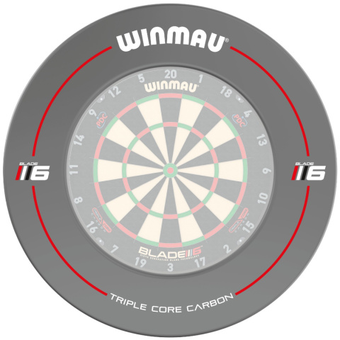 Winmau Blade 6 Grey Dartboard surround opona do tarczy Winmau Blade 6 Grey Dartboard surround opona do tarczy