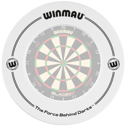 Winmau Printed White Dartboard surround opona do tarczy Winmau Printed White Dartboard surround opona do tarczy