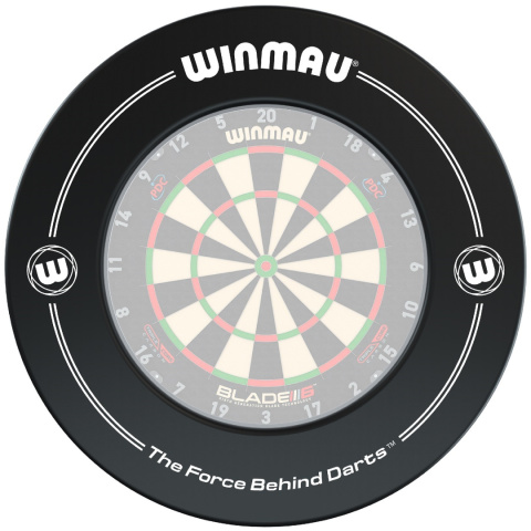 Winmau Printed Black Dartboard surround opona do tarczy Winmau Printed Black Dartboard surround opona do tarczy