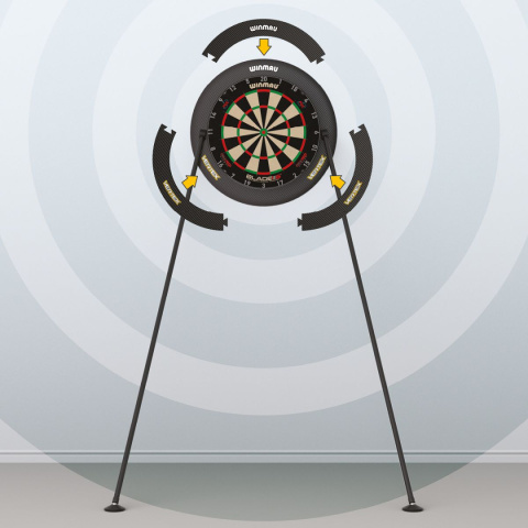 Winmau Vertex Dartboard Stand stojak do tarczy Winmau Vertex Dartboard Stand stojak do tarczy