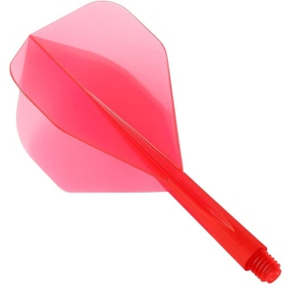 Piórka Condor AXE Standard Clear Red