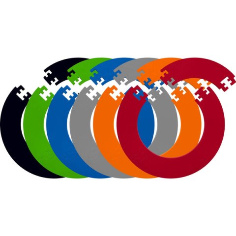 Designa Dartboard Surround - Jigsaw - Lightweight - Plain - ring / opona do tarczy Designa Dartboard Surround - Jigsaw - Lightweight - Plain - ring / opona do tarczy