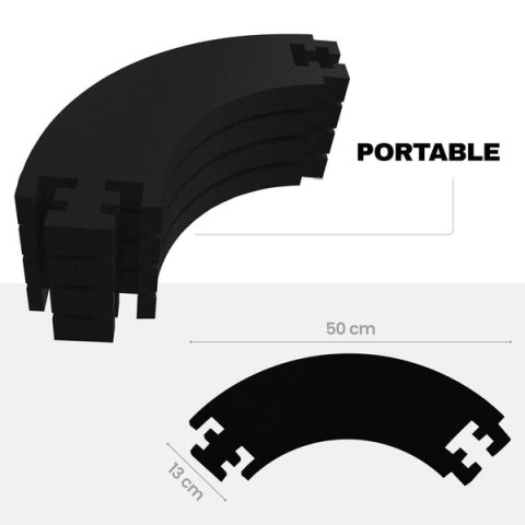 Designa Dartboard Surround - Jigsaw - Lightweight - Plain - ring / opona do tarczy Designa Dartboard Surround - Jigsaw - Lightweight - Plain - ring / opona do tarczy