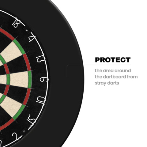 Designa Dartboard Surround Pro Heavy Duty Plain opona do tarczy ring Designa Dartboard Surround Pro Heavy Duty Plain opona do tarczy ring