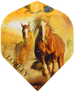 Loxley Mustang Pferd Dart Flights Standard