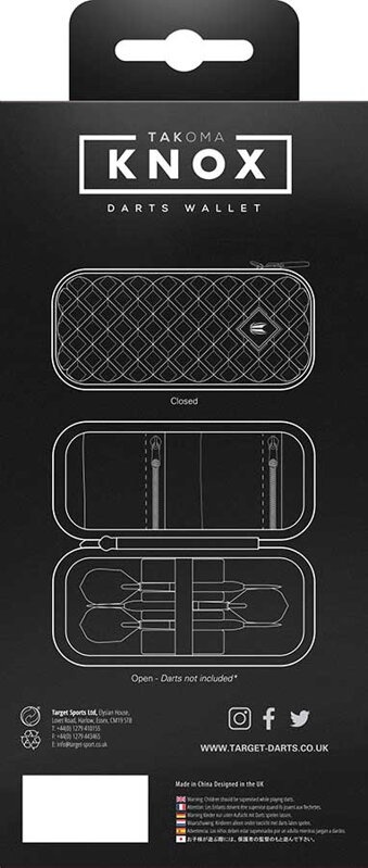 TARGET TAKOMA KNOX DARTS WALLET TARGET TAKOMA KNOX DARTS WALLET
