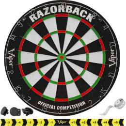 Tarcza Viper Razorback Professional Dartboard - Ultra Thin Spider