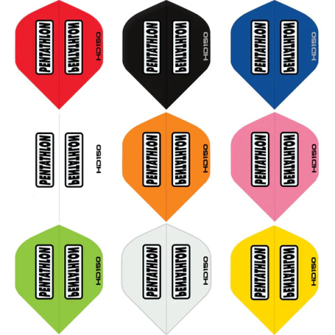 Piórka Pentathlon Flights Transparent Window 150 micron standard