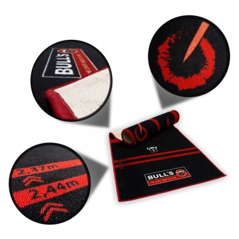 BULL'S Carpet Mat 140 Red BULL'S Carpet Mat 140 Red