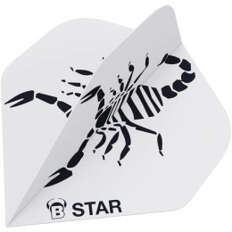 Bull's Five Star Flights Standard- Silver Piórka