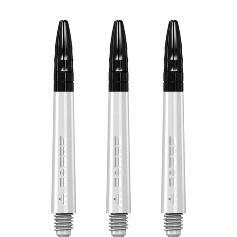 Mission Sabre Shafts - White - Black Top Mission Sabre Shafts - White - Black Top