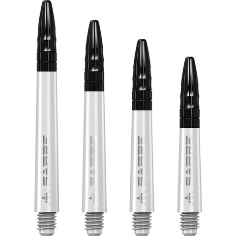 Mission Sabre Shafts - White - Black Top Mission Sabre Shafts - White - Black Top