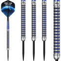 Mission Josh Rock Darts v2 - Silver & Blue PVD 22/24g 95%
