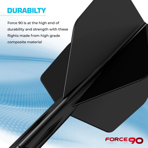 Mission Force 90 Moulded Flight & Shaft No6 Mini Standard Clear Mission Force 90 Moulded Flight & Shaft No6 Mini Standard Clear