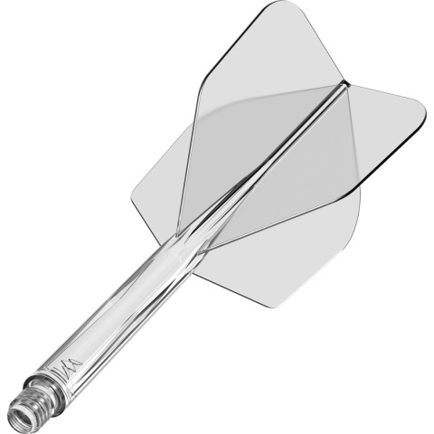 Mission Force 90 Moulded Flight & Shaft No6 Mini Standard Clear Mission Force 90 Moulded Flight & Shaft No6 Mini Standard Clear