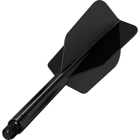 Mission Force 90 Moulded Flight & Shaft Slim Black Mission Force 90 Moulded Flight & Shaft Slim Black